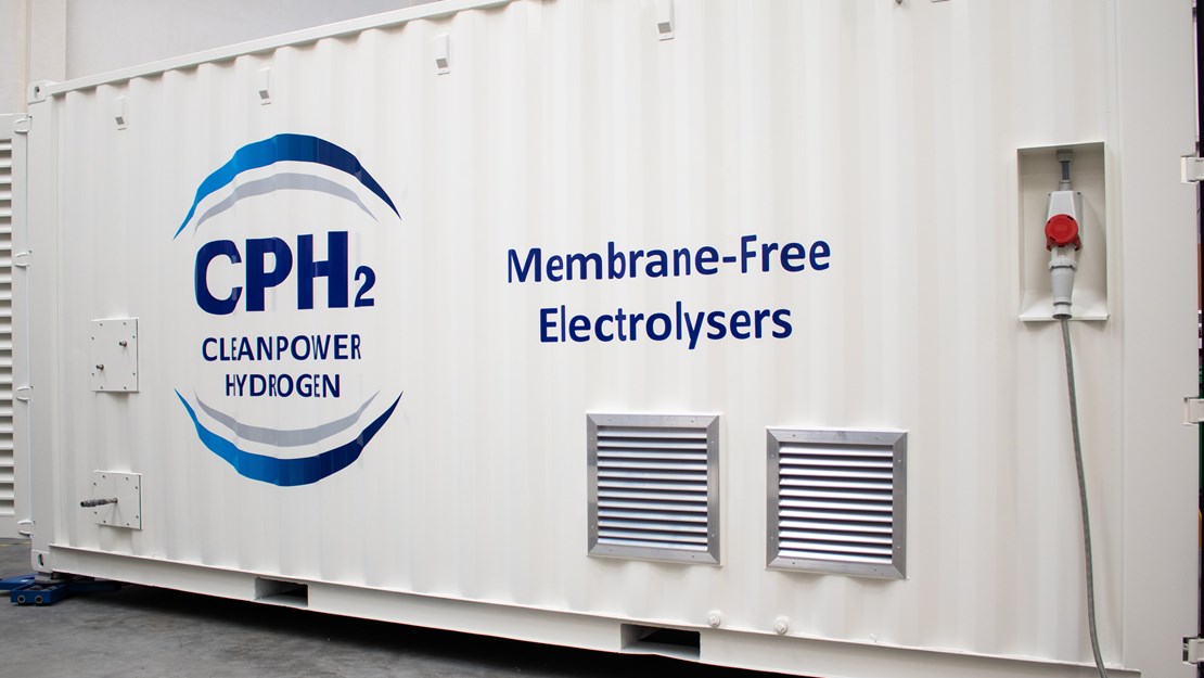 Electrolyser - courtesy of Clean Power Hydrogen